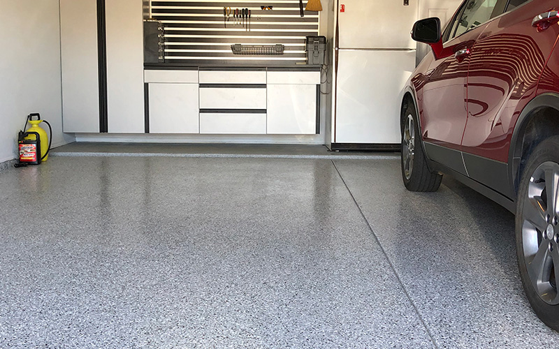 garage floor coating Anderson Mill 1